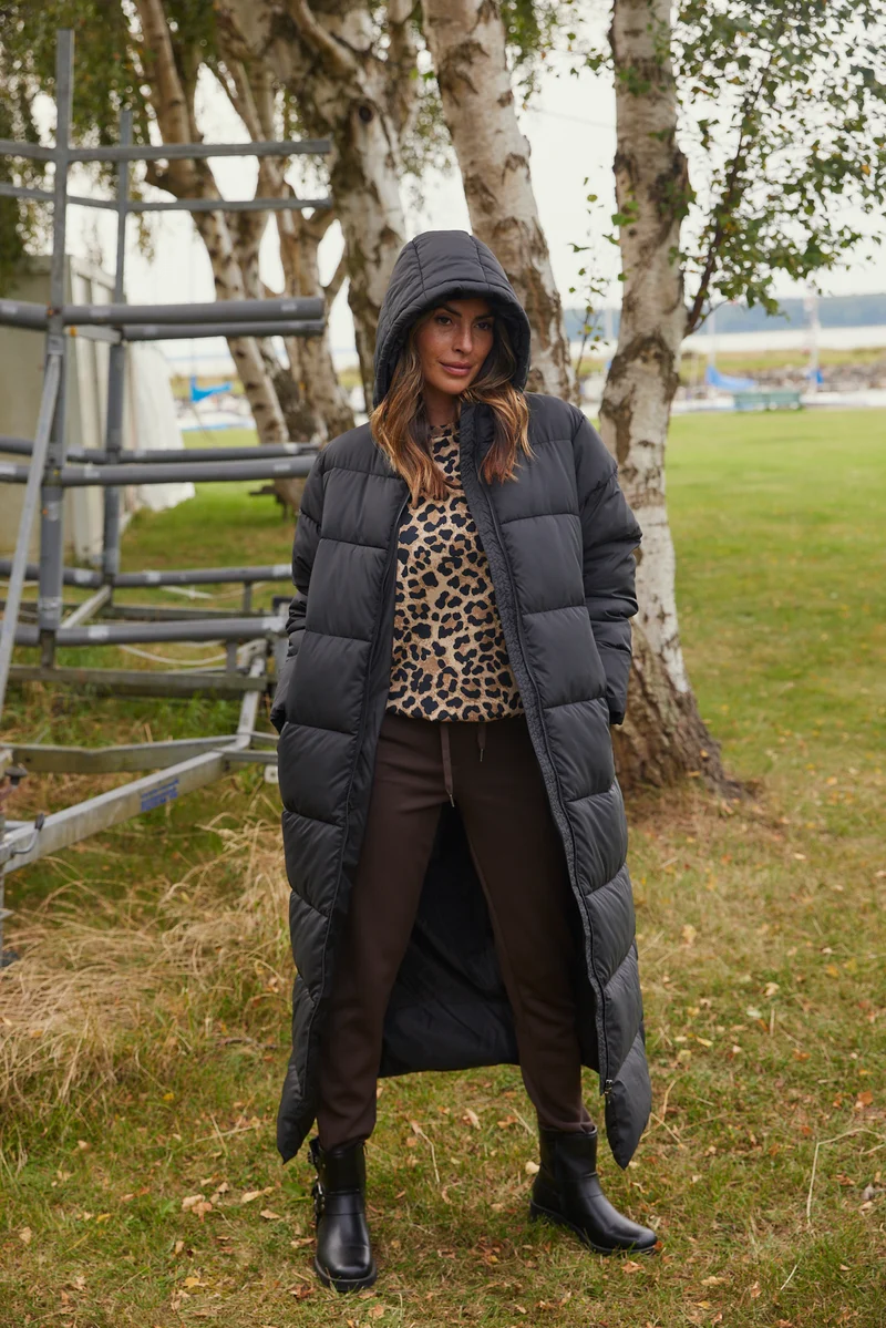 Asta Coat | Sort | Frakke fra French Laundry