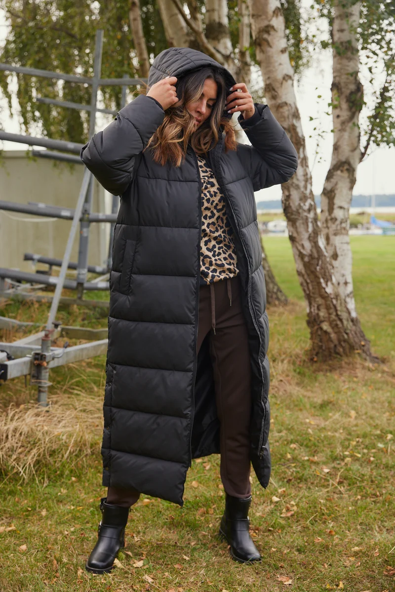 Asta Coat | Sort | Frakke fra French Laundry