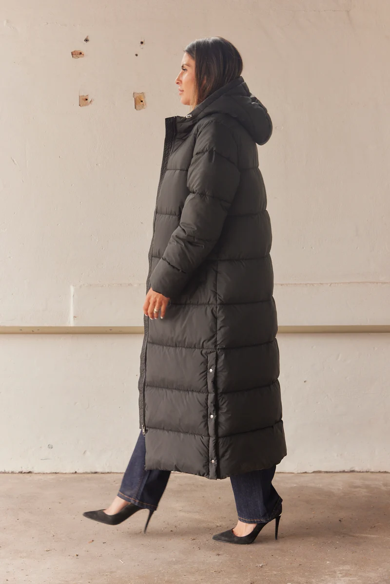 Asta Coat | Sort | Frakke fra French Laundry