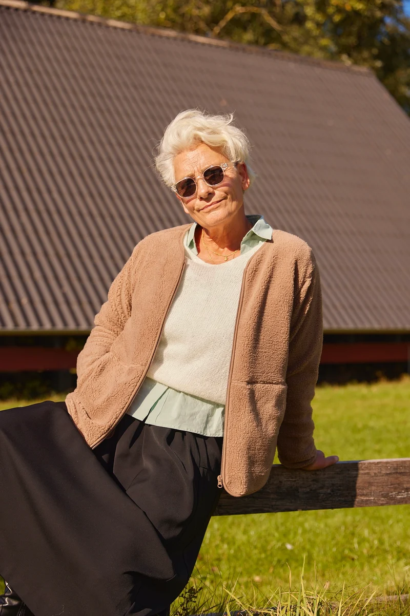 Teddy Jacket 207623 | Desert Taupe | Jakke fra Freequent