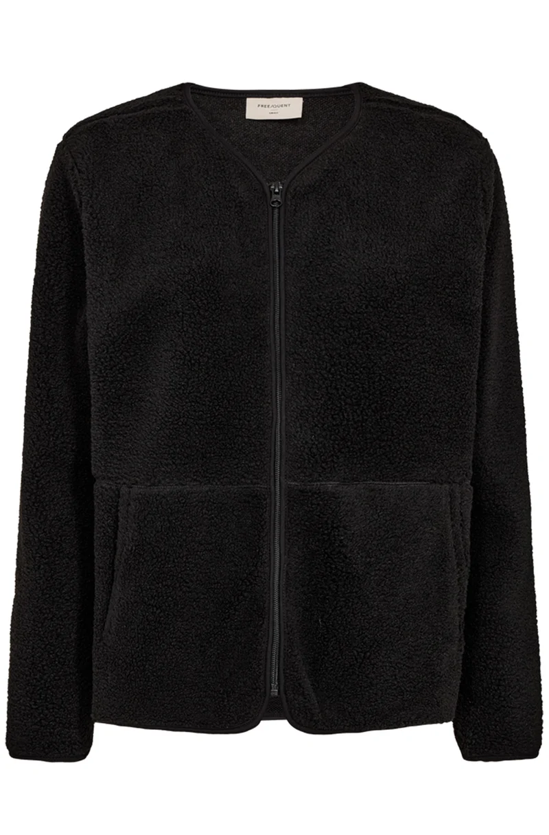 Teddy Jacket 207623 | Black | Jakke fra Freequent