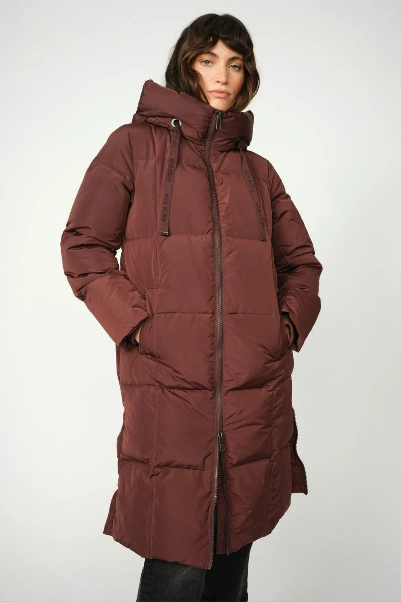 Nova Square Down Coat | Fudge | Jakke fra Mos Mosh