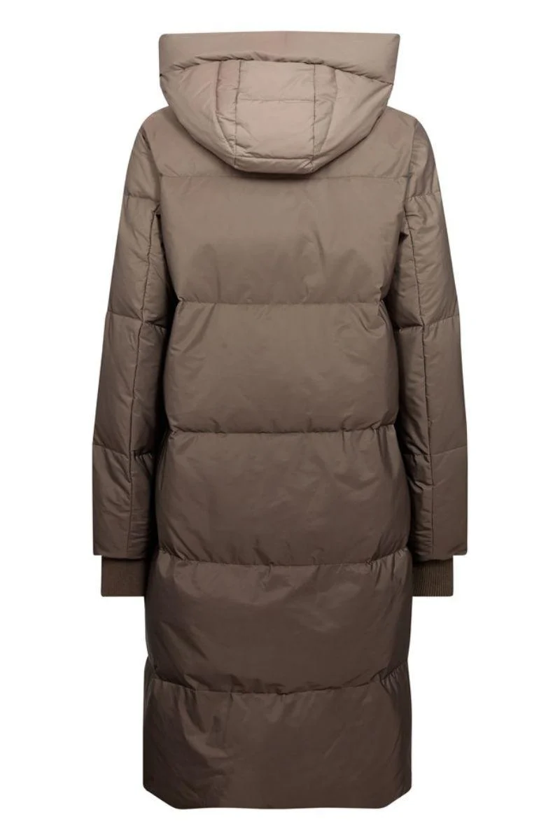 Nova Dip Dye Down Jacket | Savannah Tan | Jakke fra Mos Mosh