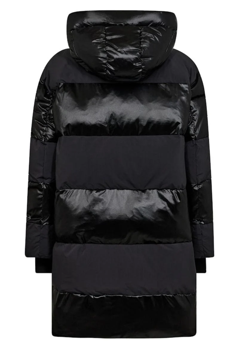 Avon Block Jacket | Black | Jakke fra Mos Mosh