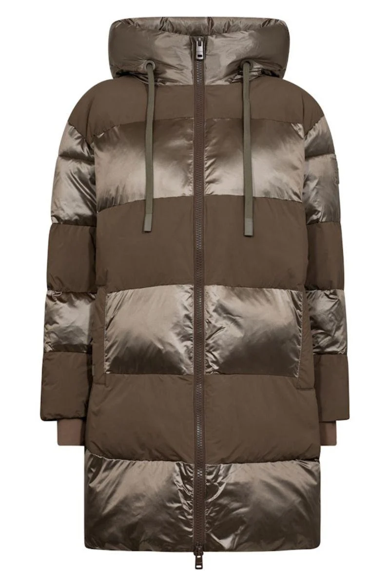 Avon Block Jacket | Chocolate Chip | Jakke fra Mos Mosh