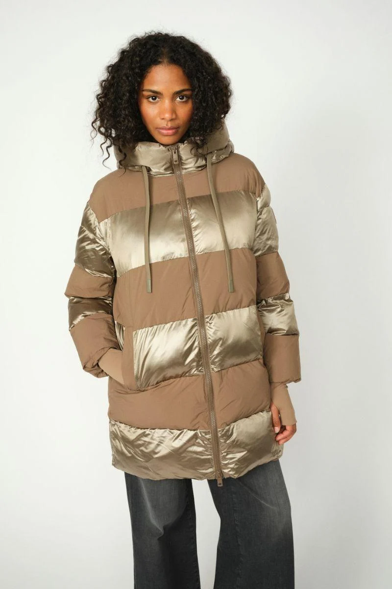 Avon Block Jacket | Chocolate Chip | Jakke fra Mos Mosh
