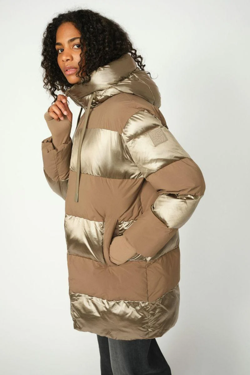 Avon Block Jacket | Chocolate Chip | Jakke fra Mos Mosh