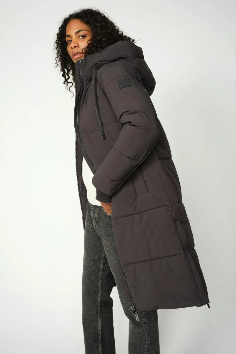 Ollie Terma Long Coat | Phantom | Jakke fra Mos Mosh