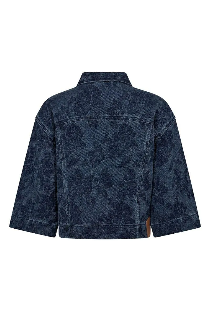 Penn Floret Jacket | Blue | Jakke fra Mos Mosh