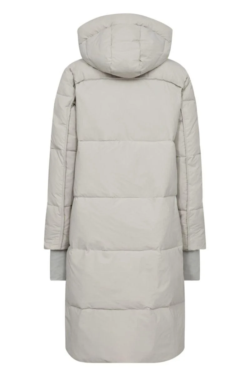 Ollie Terma Long Coat | Glacier Gray | Jakke fra Mos Mosh
