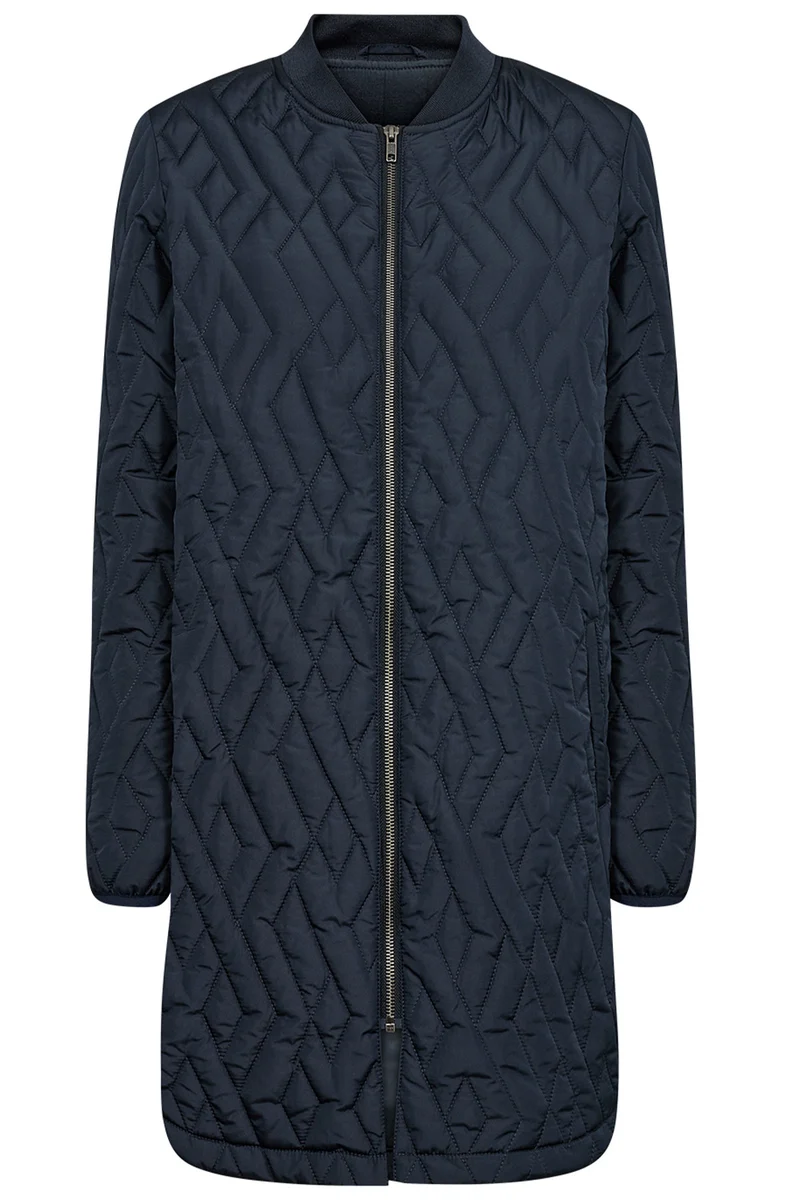 Lola Quilt Jacket | Blå | Jakke fra French Laundry