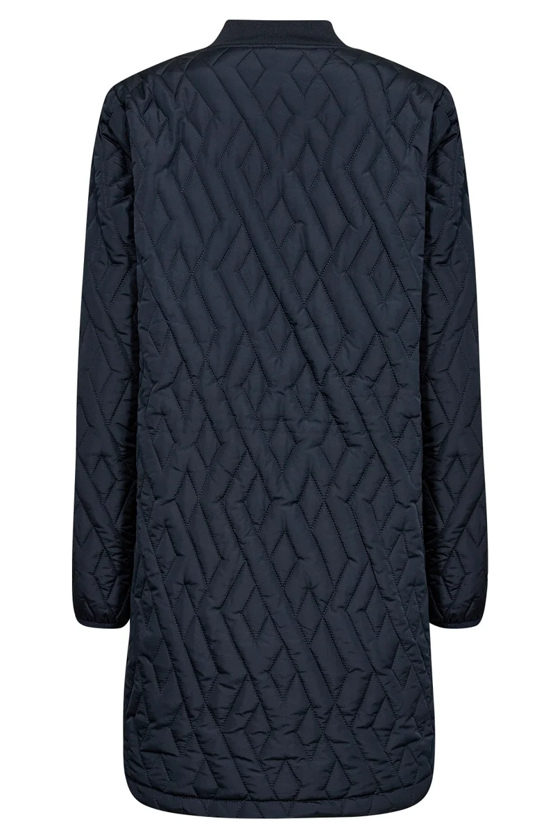 Lola Quilt Jacket | Blå | Jakke fra French Laundry