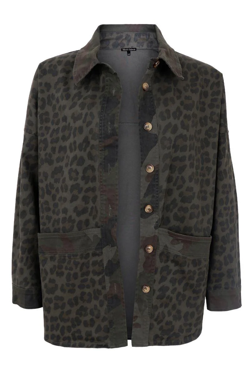 Morgan Jacket | Camouflage | Jakke fra Black Colour
