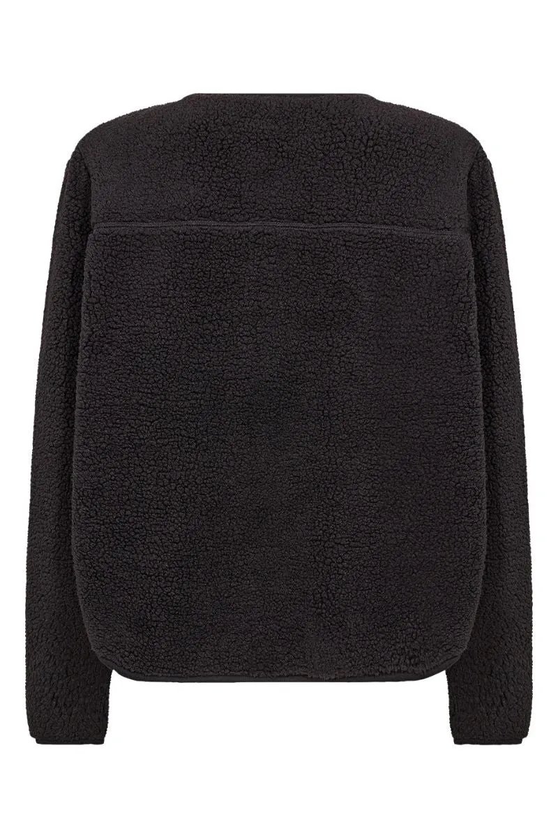 Ada Teddy Jacket | Sort | Jakke fra French Laundry