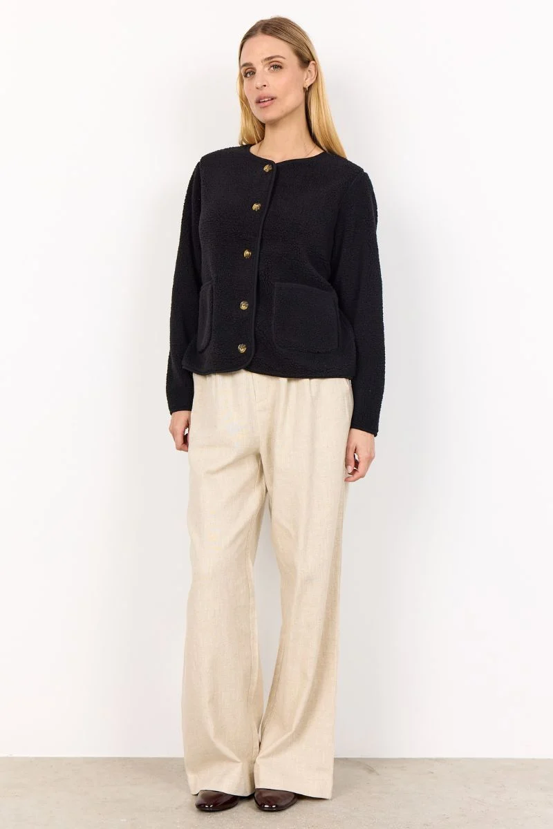 Ada Teddy Jacket | Sort | Jakke fra French Laundry