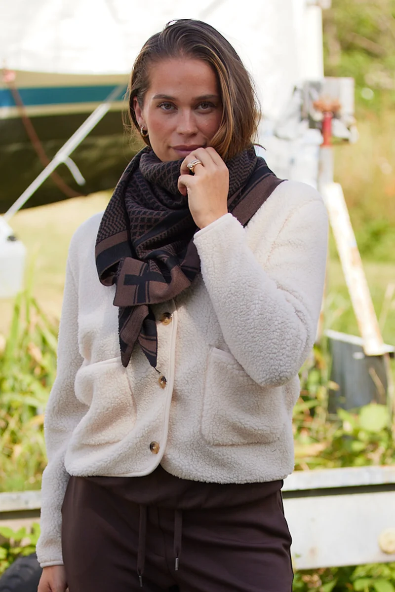 Ada Teddy Jacket | Creme | Jakke fra French Laundry