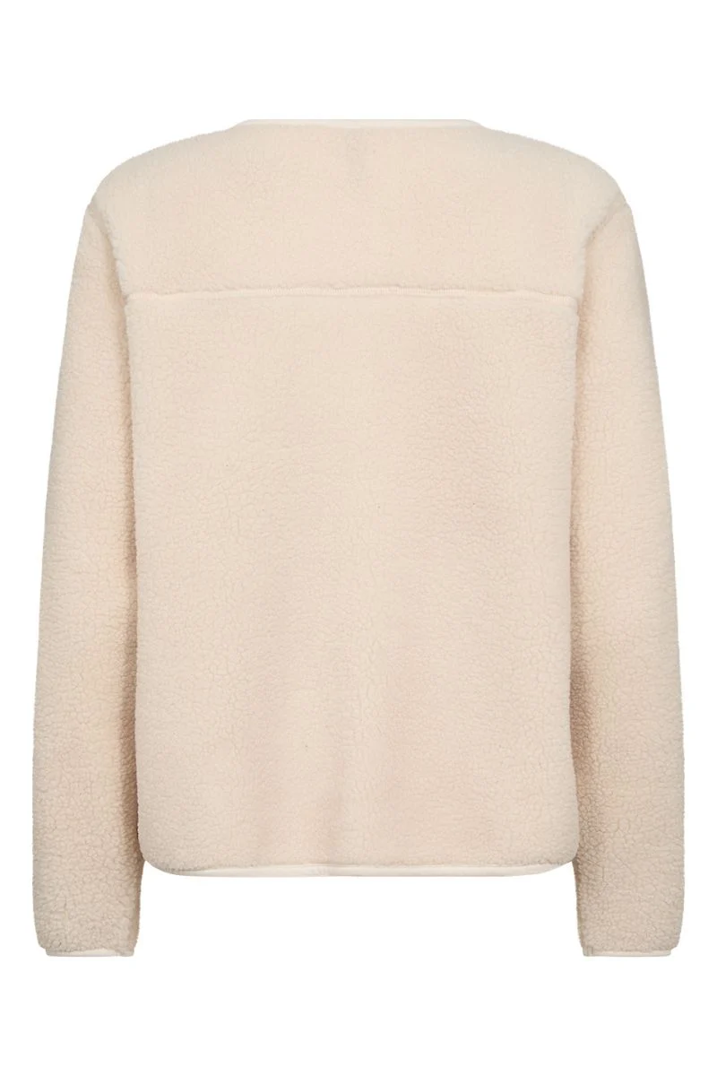 Ada Teddy Jacket | Creme | Jakke fra French Laundry