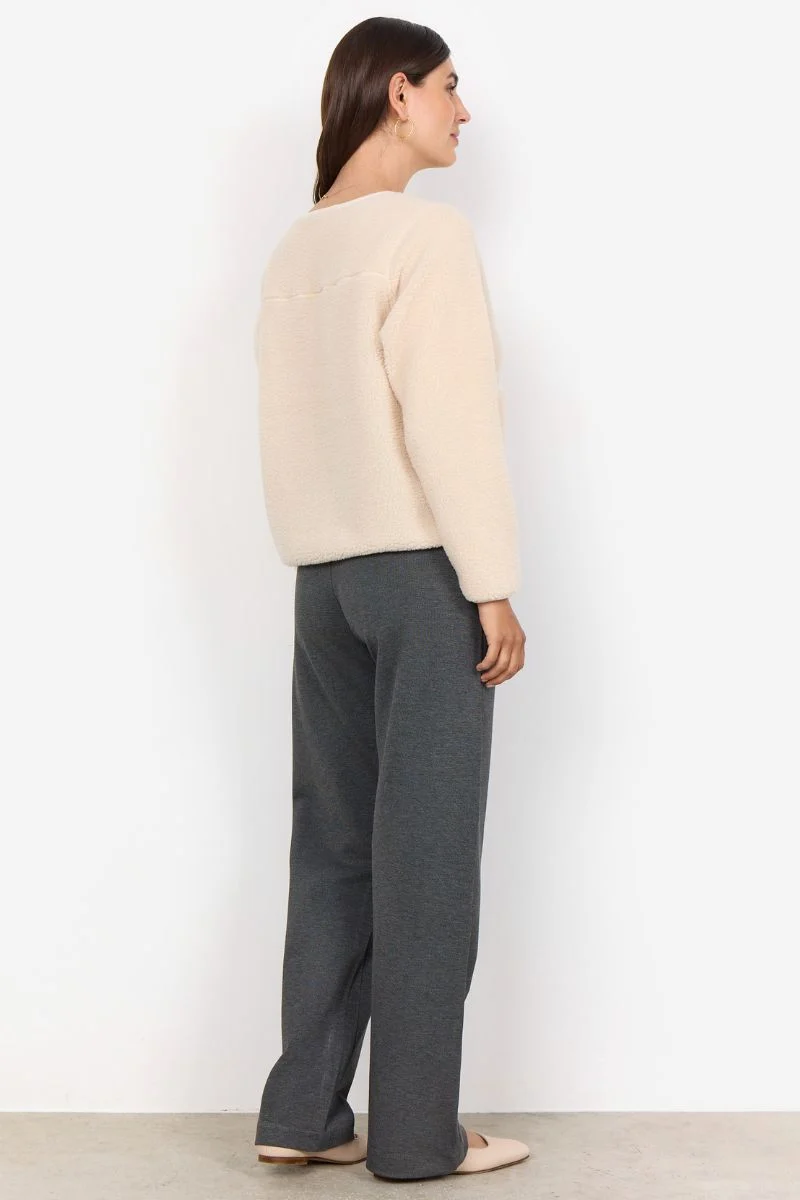 Ada Teddy Jacket | Creme | Jakke fra French Laundry