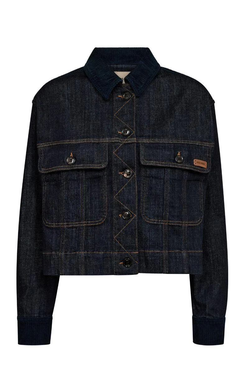 Penne Daw Jacket | Dark Blue | Jakke fra Mos Mosh