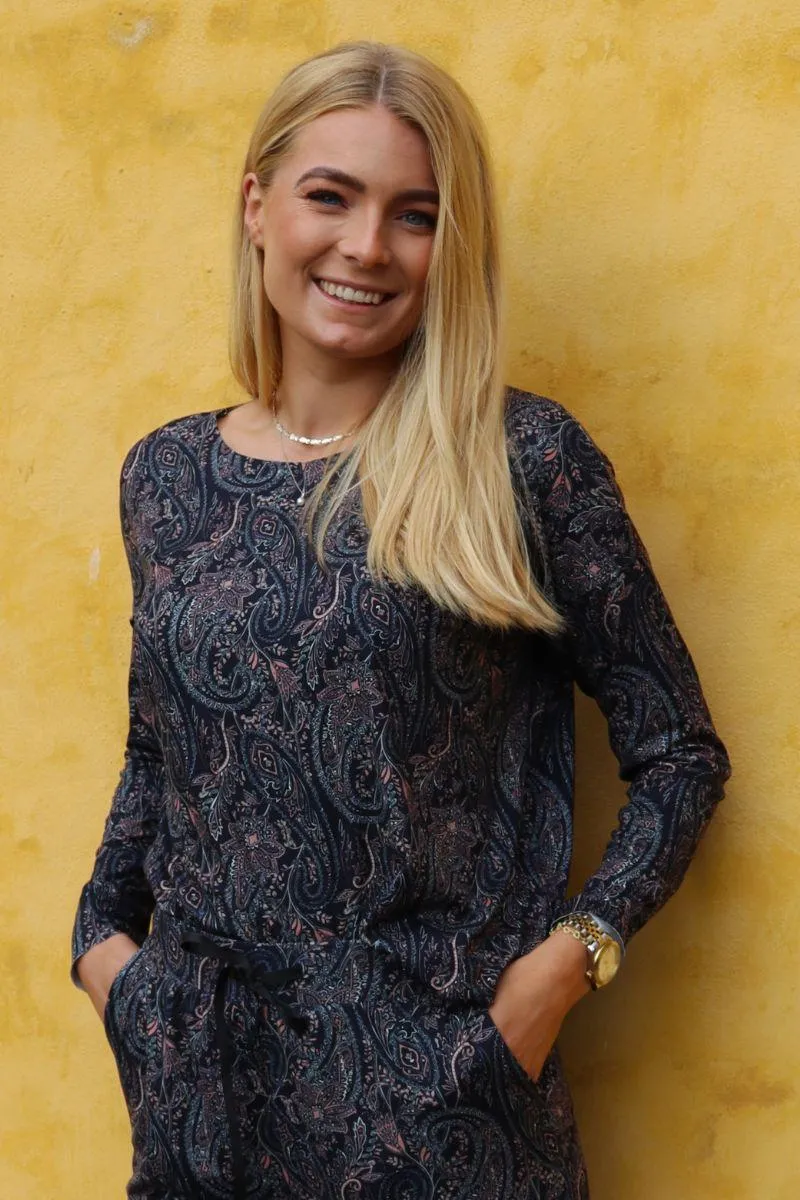 Alma Ls Top | Night Sky Paisley | Top fra Liberté