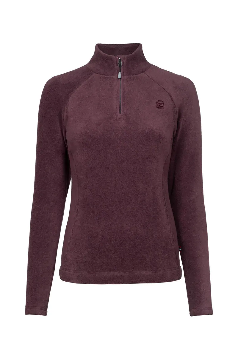 CAVALDASHA Damen Half Zip Shirt Dusty Plum 32