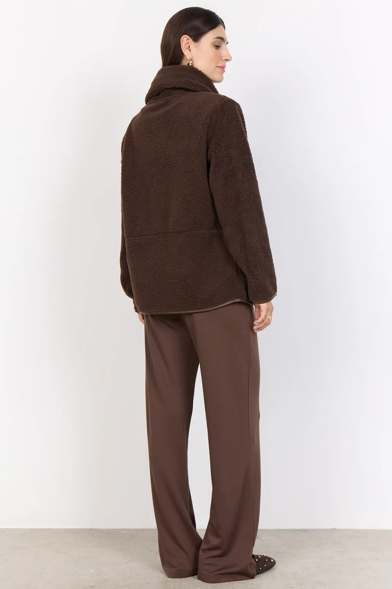 Bamie Teddy Zip | Brun | Jakke fra French Laundry