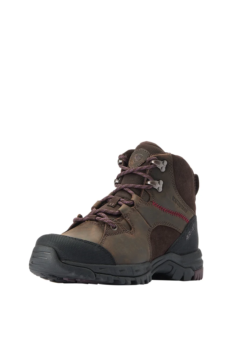 Skyline Mid H2O Damen wasserdichte Halbstiefel mit Schnürung Chocolate Brown 37
