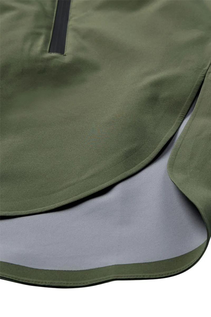 Mow Poncho 206743 | Deep Lichen Green | Jakke fra Freequent