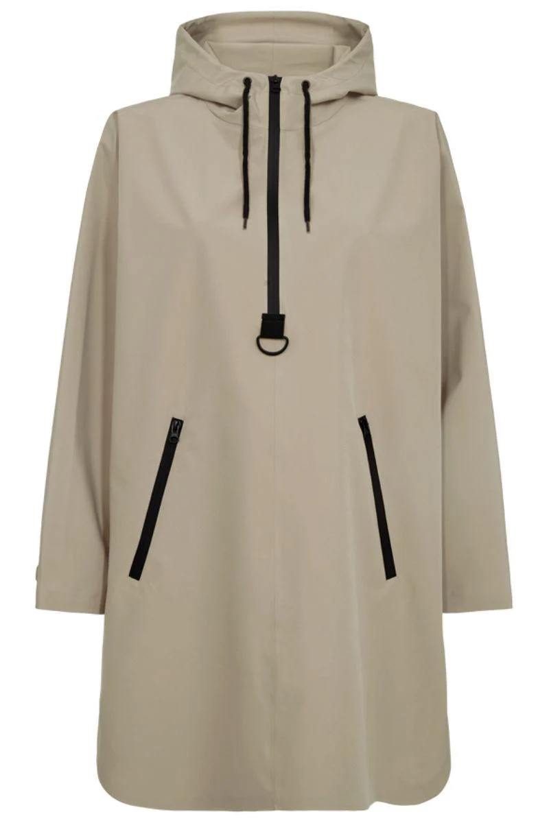 Mow Poncho 206743 | Silver Mink | Jakke fra Freequent