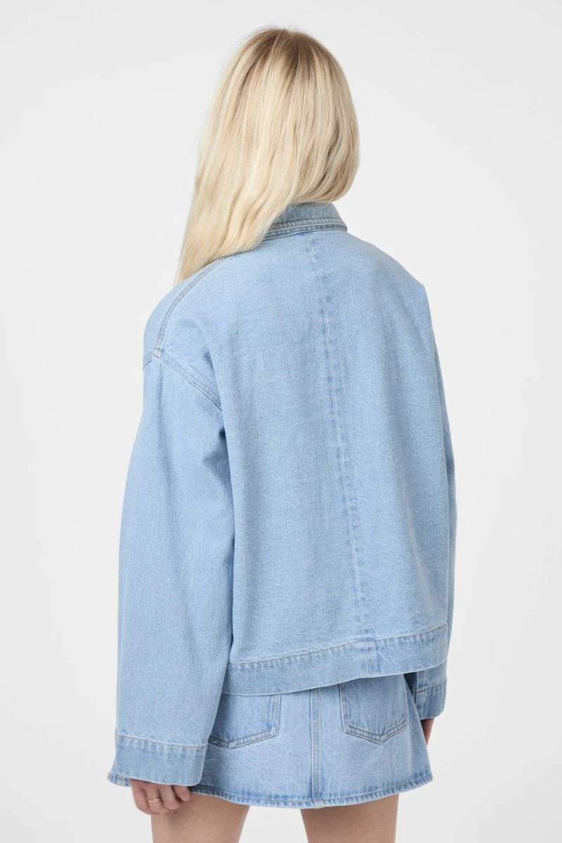 Titan Denim Jacket | Light Blue | Jakke fra Neo Noir