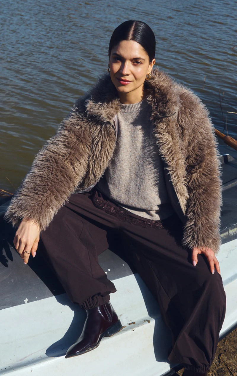 Fine Jacket 207094 | Desert Taupe | Jakke fra Freequent