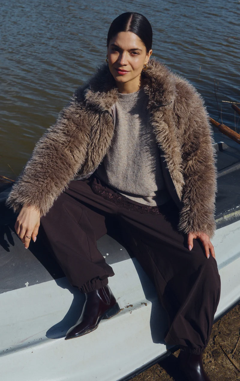 Fine Jacket 207094 | Desert Taupe | Jakke fra Freequent