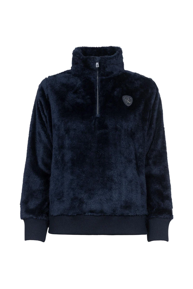 CAVALDESI Damen Half Zip Pullover Darkblue 46