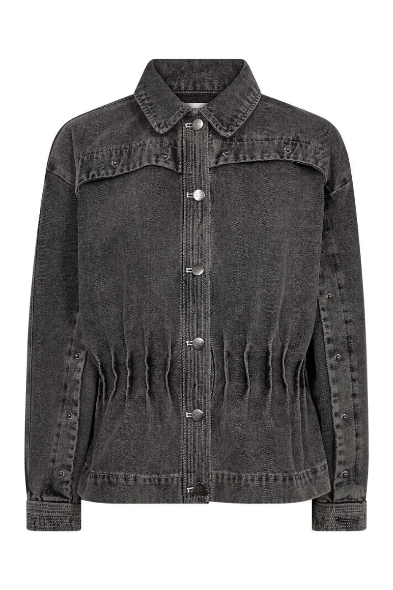 Kellan Denim Jacket 40032 | Mid Grey | Jakke fra Co'couture