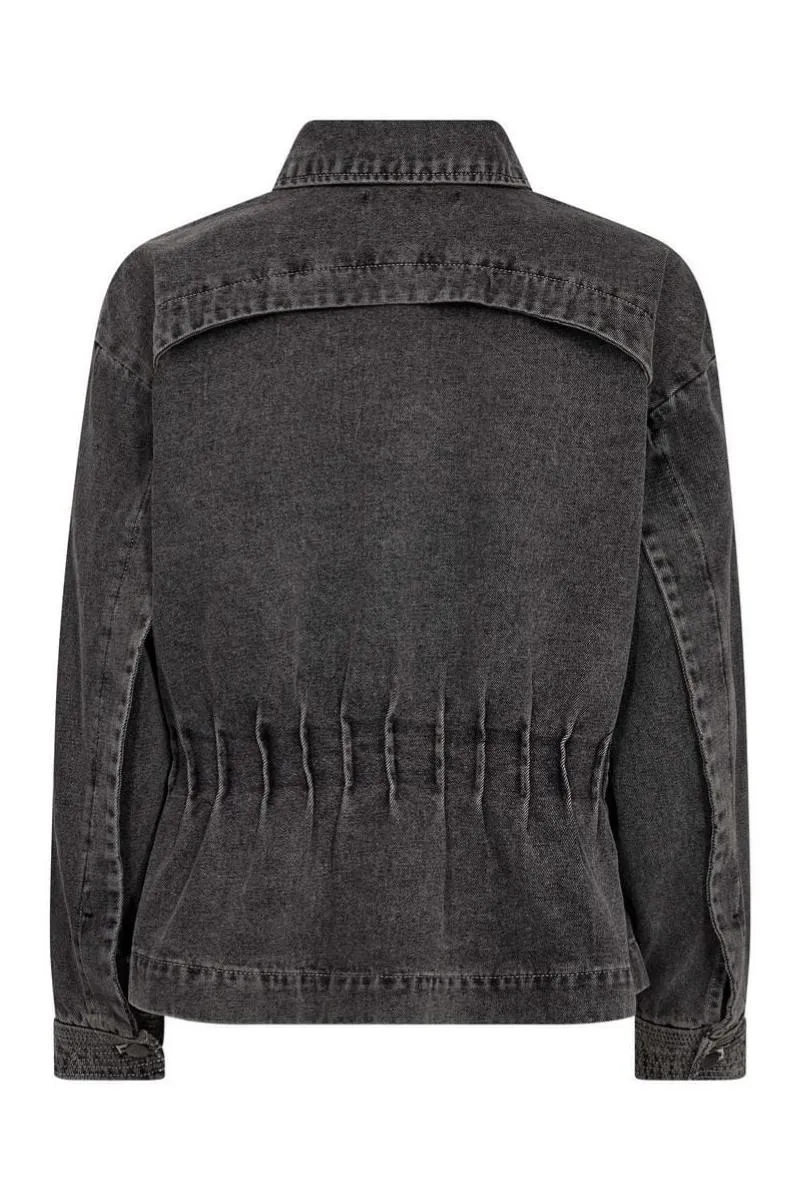 Kellan Denim Jacket 40032 | Mid Grey | Jakke fra Co'couture