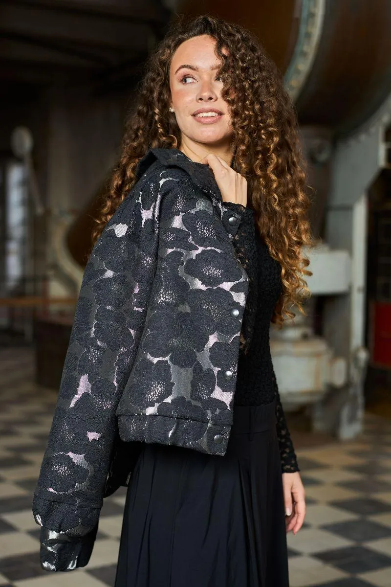 Jackie Bomber Jacket | Gun | Jakke fra Black Colour