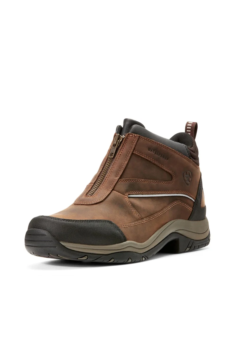 Herren Telluride wasserdichte Stiefelette mit Reißverschluss Copper 41,5/D