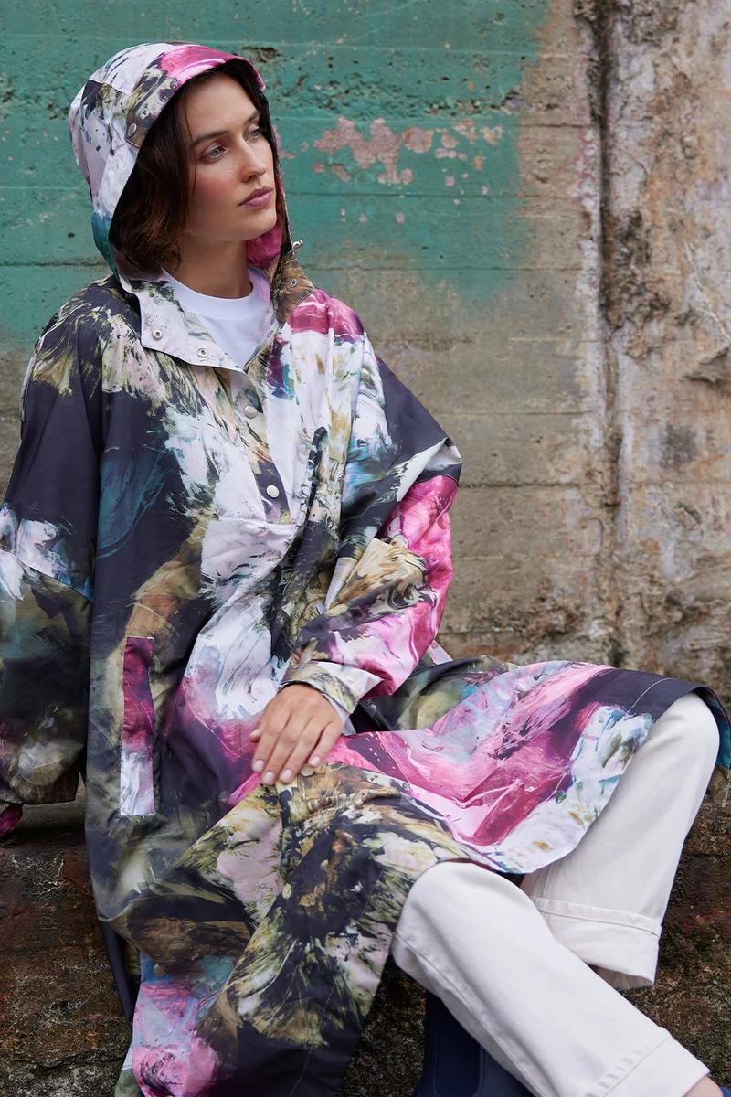 Rain Poncho Rain221Spp | Regnfrakke fra Ilse Jacobsen