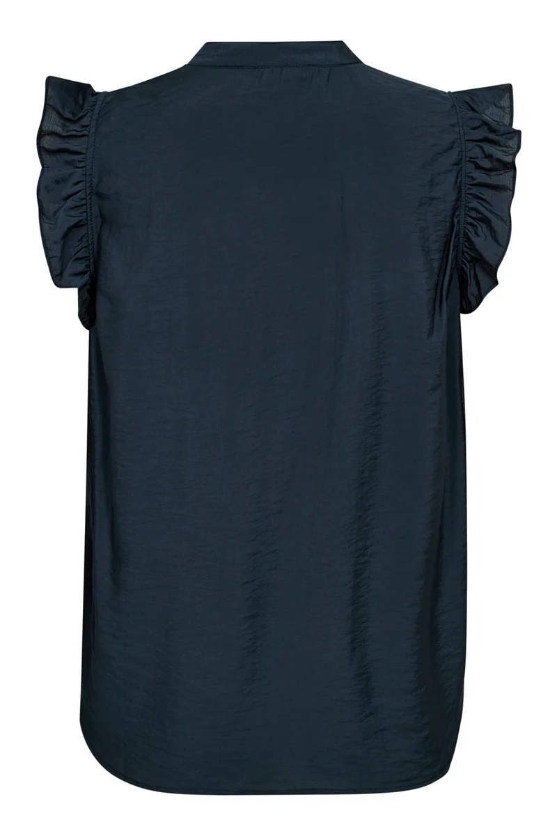 Callum Frill Top 35162 | Ink | Top fra Co'couture