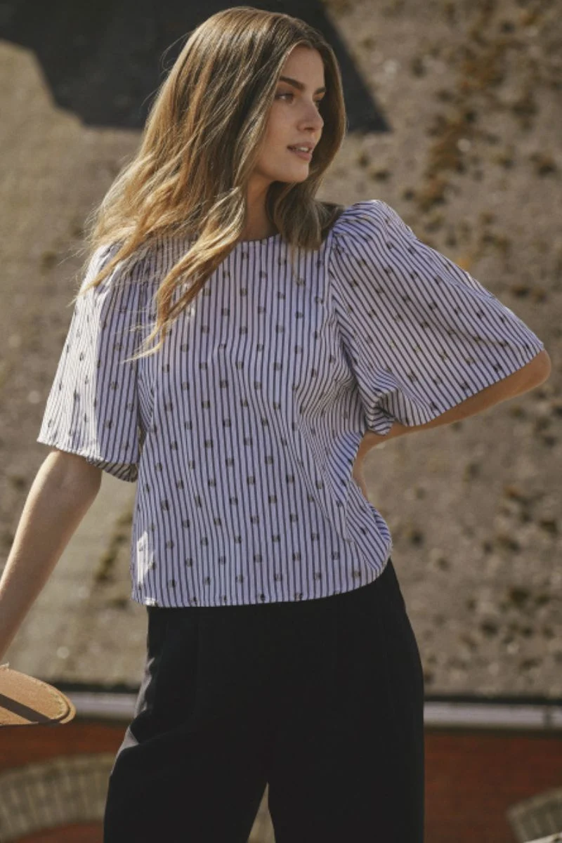 Trixie Dot Blouse | Top fra Co'couture