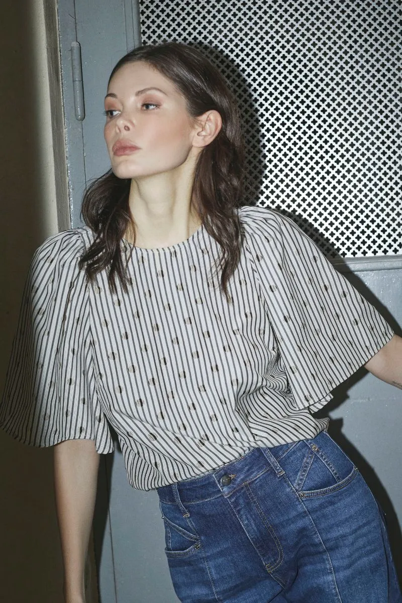 Trixie Dot Blouse | Top fra Co'couture