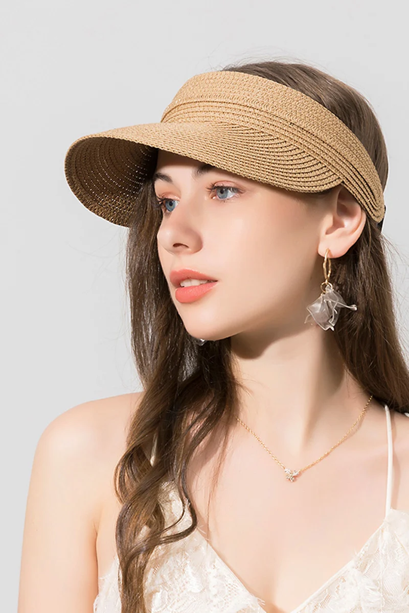 Breezy Brim | Brun | Stråhat visir fra Statebird