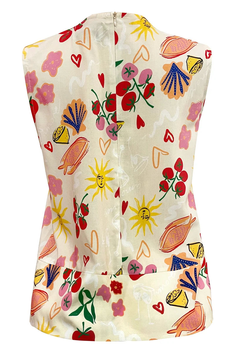 Hilma Top | Ivory Summer | Top fra Liberté