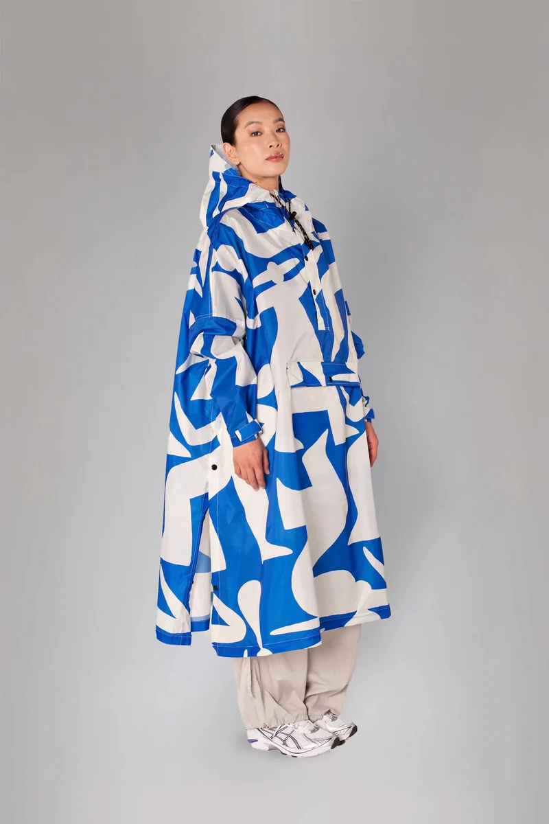 Timo Kuilder 'Blue Dance' | Blue | Regnponcho fra Rainkiss