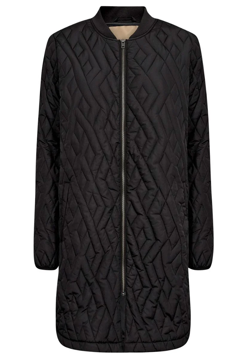Lola quilt jacket | Sort | Jakke fra French Laundry