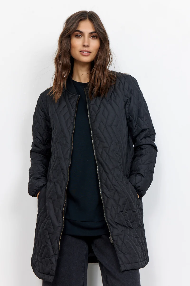 Lola quilt jacket | Sort | Jakke fra French Laundry