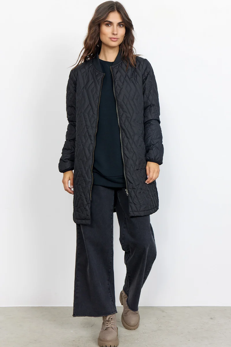 Lola quilt jacket | Sort | Jakke fra French Laundry