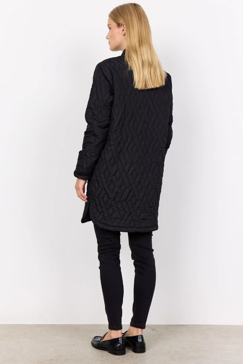 Lola quilt jacket | Sort | Jakke fra French Laundry