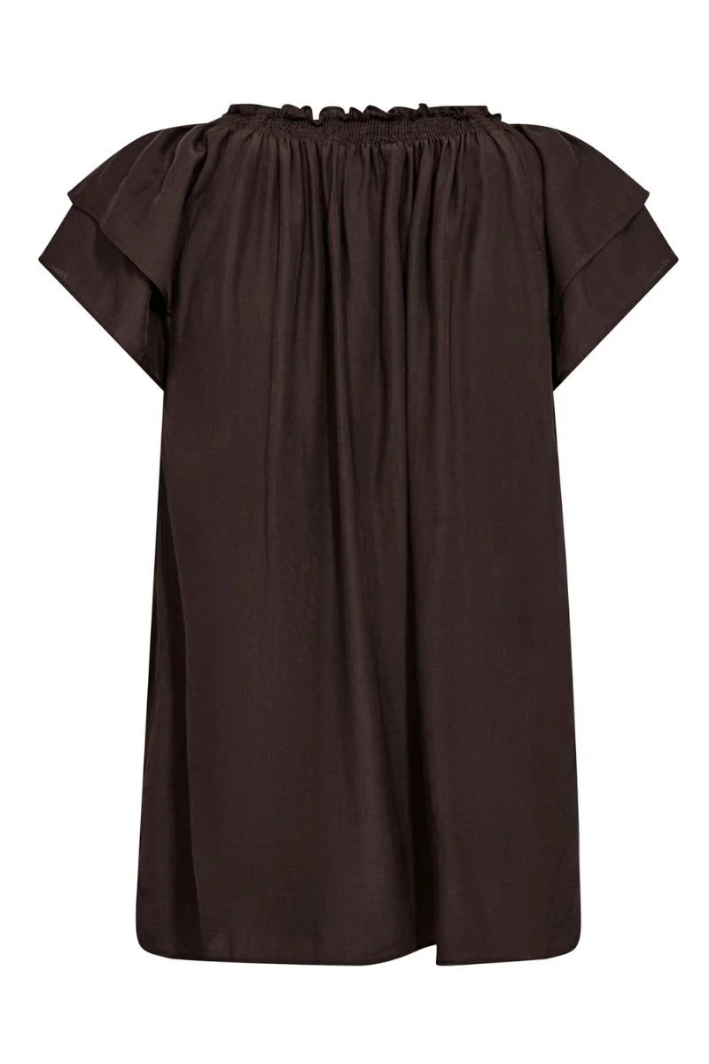 Sunrise Top 75683 | Mocca | Top fra Co'couture