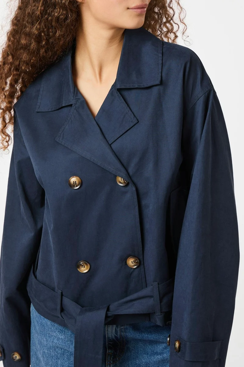 Sia F Jacket | Navy | Jakke fra Neo Noir